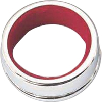 Silver plated wine bottle drip collar with felt liner. Blank.... from ASI...