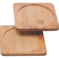 Bamboo Wine Bottle or Glass Coaster