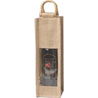 Jute Vino-Sack, One Bottle