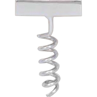 7/8" x 1 1/4" corkscrew-shaped lapel pin with butterfly clutch clasp.... from...