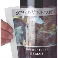 Label saver removes wine or beer labels from the bottle. Blank.... from ASI...