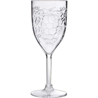 Grape All-Purpose Wine Glass, Acrylic, 10 oz.