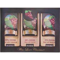Three-piece set of wine flavored chocolates. 3.8 ounces.... from ASI 55450...