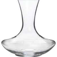 8 5/8" x 8 1/2" lead free crystal decanter with two... from ASI 55450...