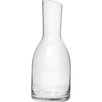 Customizable European made hand-blown straight neck carafe in 16, 24 and......