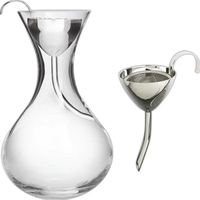 Silver plated wine funnel with screen, blank.... from ASI 55450 Franmara Inc