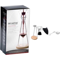 6 piece wine aerator set with sediment screen, cleaning brush, and... from...