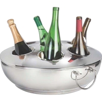 Celebration Seven-Bottle Double Wall Cooler With Lid