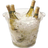 Acrylic wine cooler, 10 quart holds up to 4 bottles of... from ASI 55450...