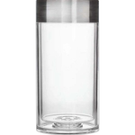 Regale Acrylic Double Wall Wine Cooler with Brushed Stainles