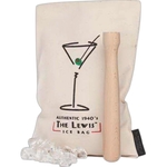 The Lewis™ Ice Bag with Beechwood Muddler