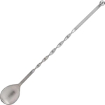 Bar Spoon with Ball Top, Stainless Steel