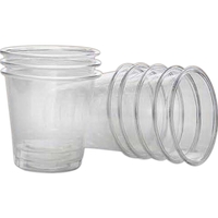 Disposable shot glasses, 2 oz. Sold in packs of 100. Blank.... from ASI 55450...