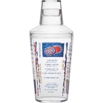 Cocktail Shaker Set, 3 piece, 18 oz