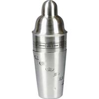 Customizable 9 5/8" x 3 1/2" stainless steel Twist & Shake... from ASI 55450...