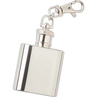 3 1/8" H x 1 3/4" W one-ounce keychain flask with... from ASI 55450 Franmara Inc