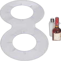 Bottle and flask 4 1/2" x 2 3/8" hitchhiker-style utility clip.... from ASI...