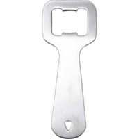 Crown-top 4 1/8" stainless steel bottle opener with brushed finish.... from...