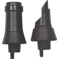 Drip-free pourer and stopper with rubber base and snap-on cap... from ASI...