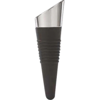 Zocco Rubber Bottle Stopper, Metal Plated Top