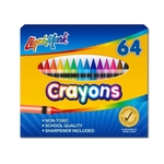 64 Pack Crayons with Sharpener