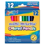 12 Pack of Mini Colored Pencils