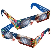Fireworks Glasses - American Flag #2 - Custom Imprint... from ASI 80485...