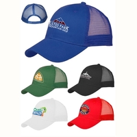 100% Cotton front deluxe twill air mesh back cap.... from ASI 39552 BEL Promo