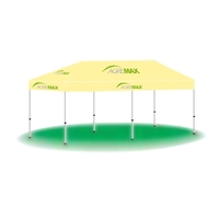 10' x 20' custom printed tent/canopy with 2 color imprinting.... from ASI...