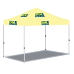 10' x10' Custom Made Printed Canopy Tent-2 Color