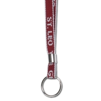 3/8" Split Ring Knit-In Lanyard