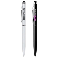 Twist action aluminum pen with stylus function.... from ASI 90859 Tempo...
