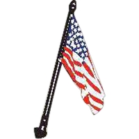 Deluxe US flag kit that includes gold ball finial, 3' x... from ASI 31260...