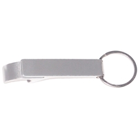 Plain aluminum can and bottle opener with split key ring, 35... from ASI...