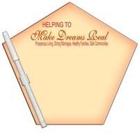 Church shaped dry erase memo board with marker.... from ASI 67620 Lion Circle...