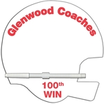 Helmet Erasable Memo Board