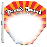 Gem shaped dry erase memo board with marker.... from ASI 67620 Lion Circle...