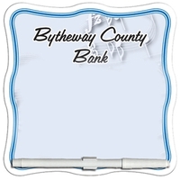 Wavy Fan Erasable Memo Board