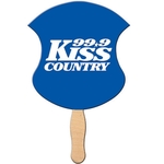 Badge Hand Fan