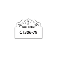 Creative top flexible magnet with jagged top.... from ASI 67620 Lion Circle...