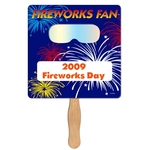 Square Fans W/ Fireworks Films