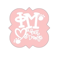 Square Clover Hand Fan Without Stick