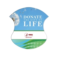 Badge Hand Fan Without Stick