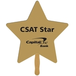 Star Rally Hand Sign w/ 12" Wooden Stick