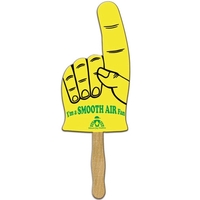 Hand sign on 12" stick, heavy 22 pt. high density poster... from ASI 67620...