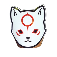 Cat headband made from 14 pt., high density, white poster board.... from ASI...