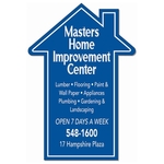 Tall House Magnet, 5 1/4" x 3 1/2" - 20 Mil