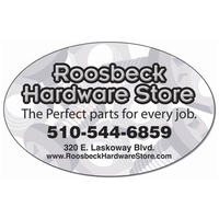 Large oval shape 30 mil magnetic memo holder.... from ASI 67620 Lion Circle...