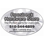 Oval Magnet, 3 1/2" x 5 1/2" - 20 Mil