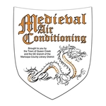 Shield/Shovel Paper Window Sign (Approximately 8"x8")